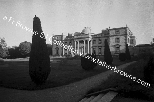 ST MARYS   GARDEN FACADE IN EVENING TIME